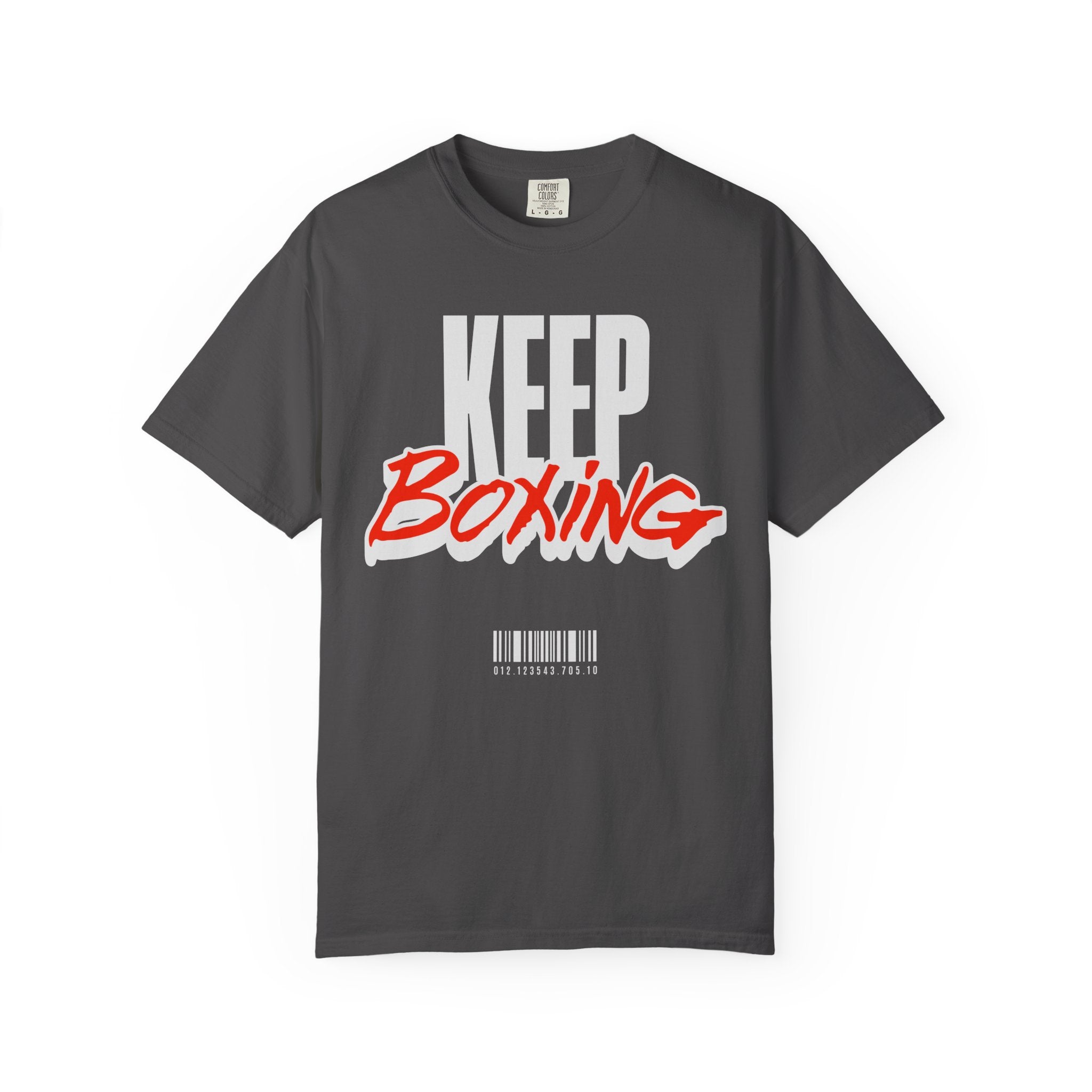 Keep Boxing - Barcode  — Graphic Tee