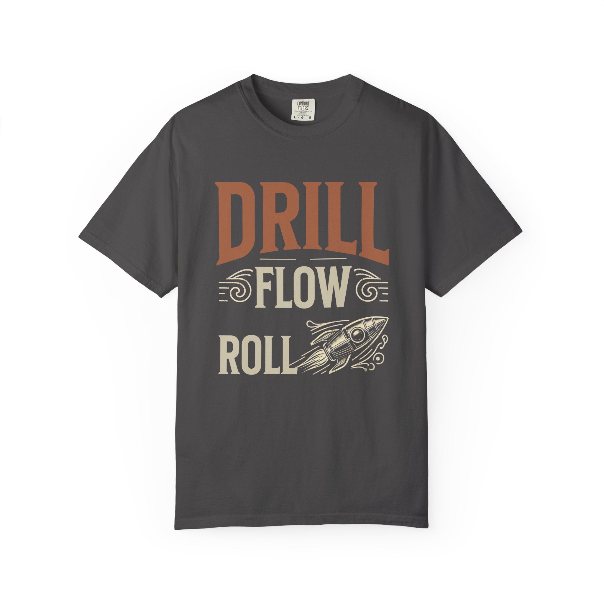 Drill Flow Roll  —  Graphic Tee