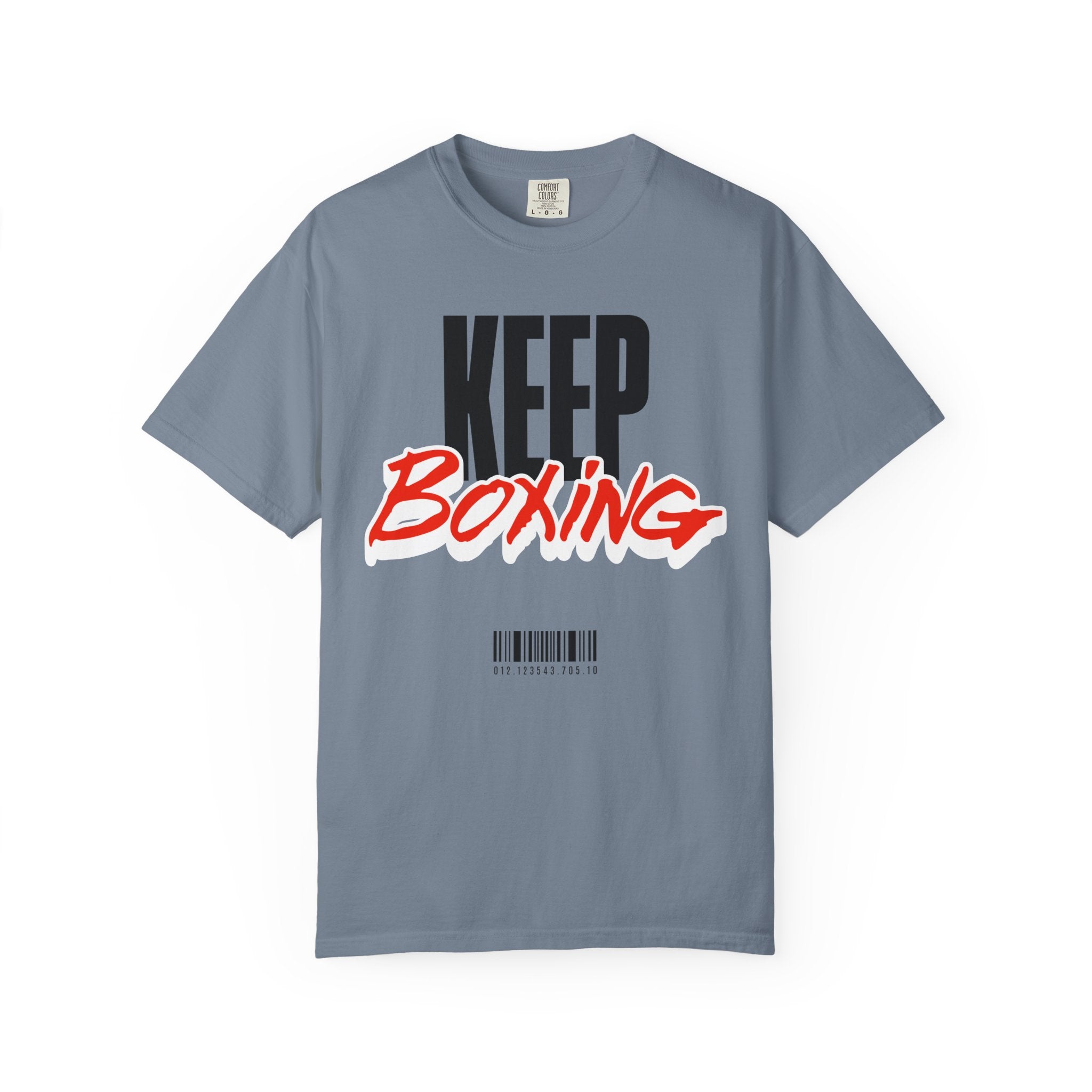 Keep Boxing - Barcode  — Graphic Tee
