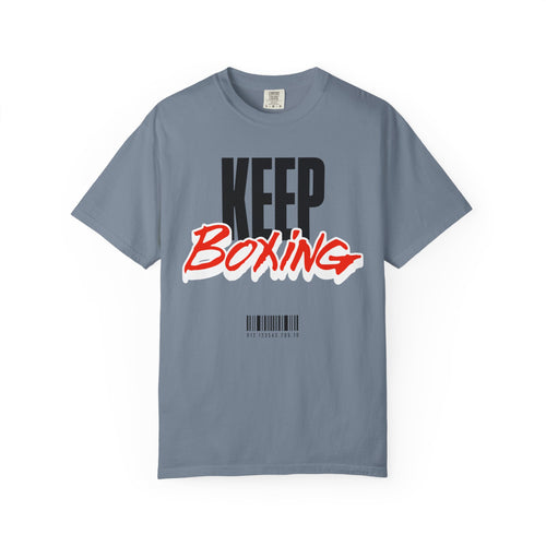 Keep Boxing - Barcode  — Graphic Tee