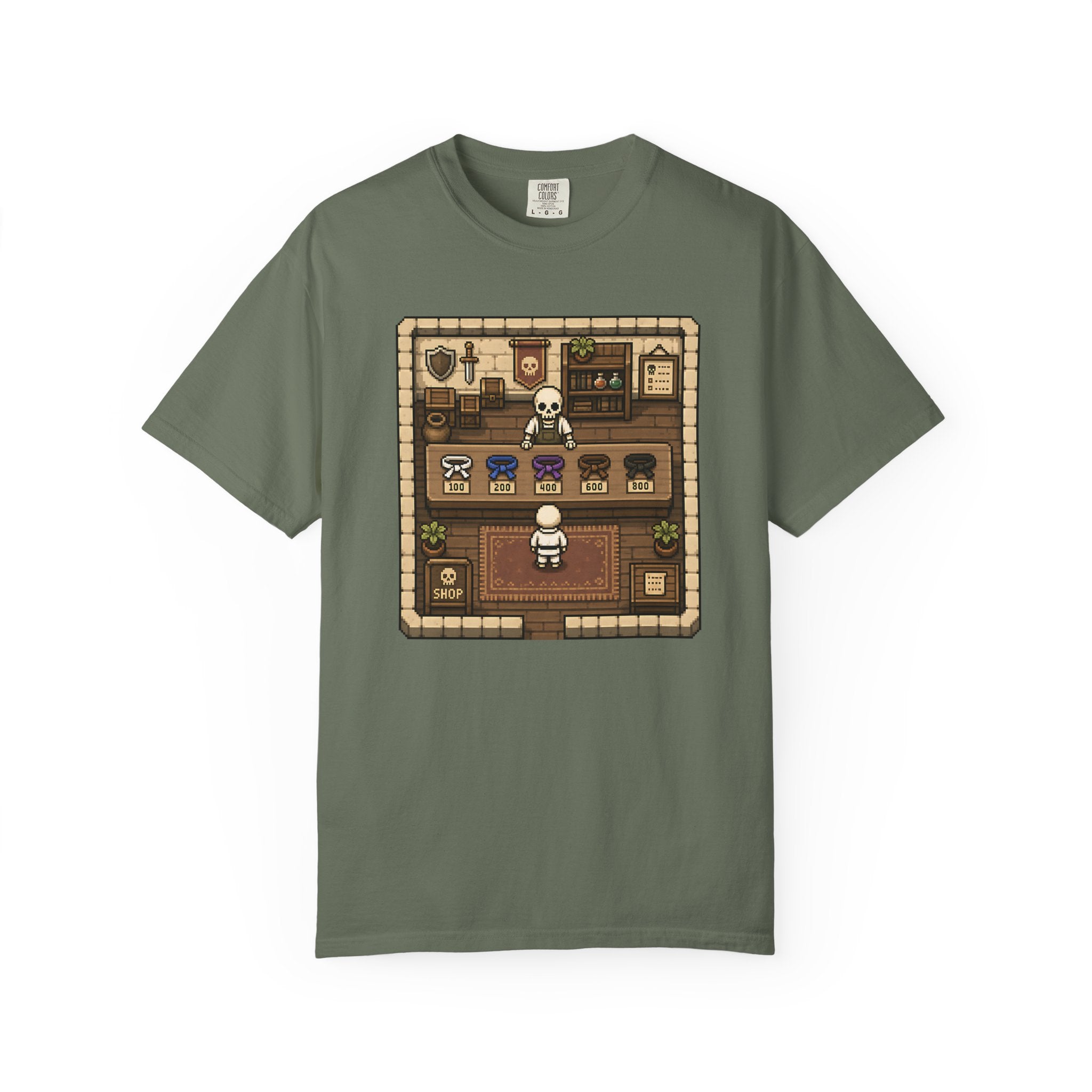 Pixel RPG Shop  — Jiu-Jitsu Graphic Tee