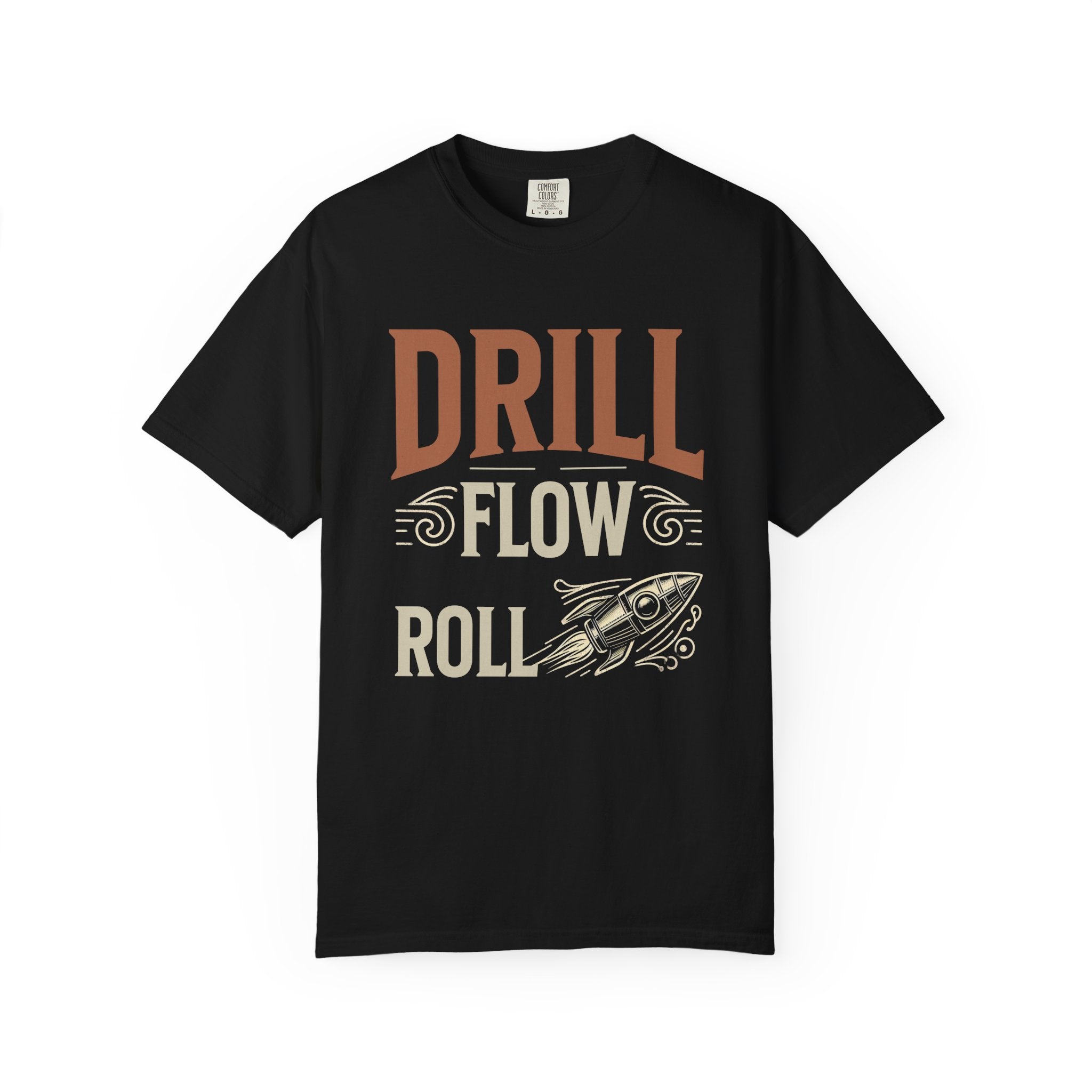 Drill Flow Roll  —  Graphic Tee