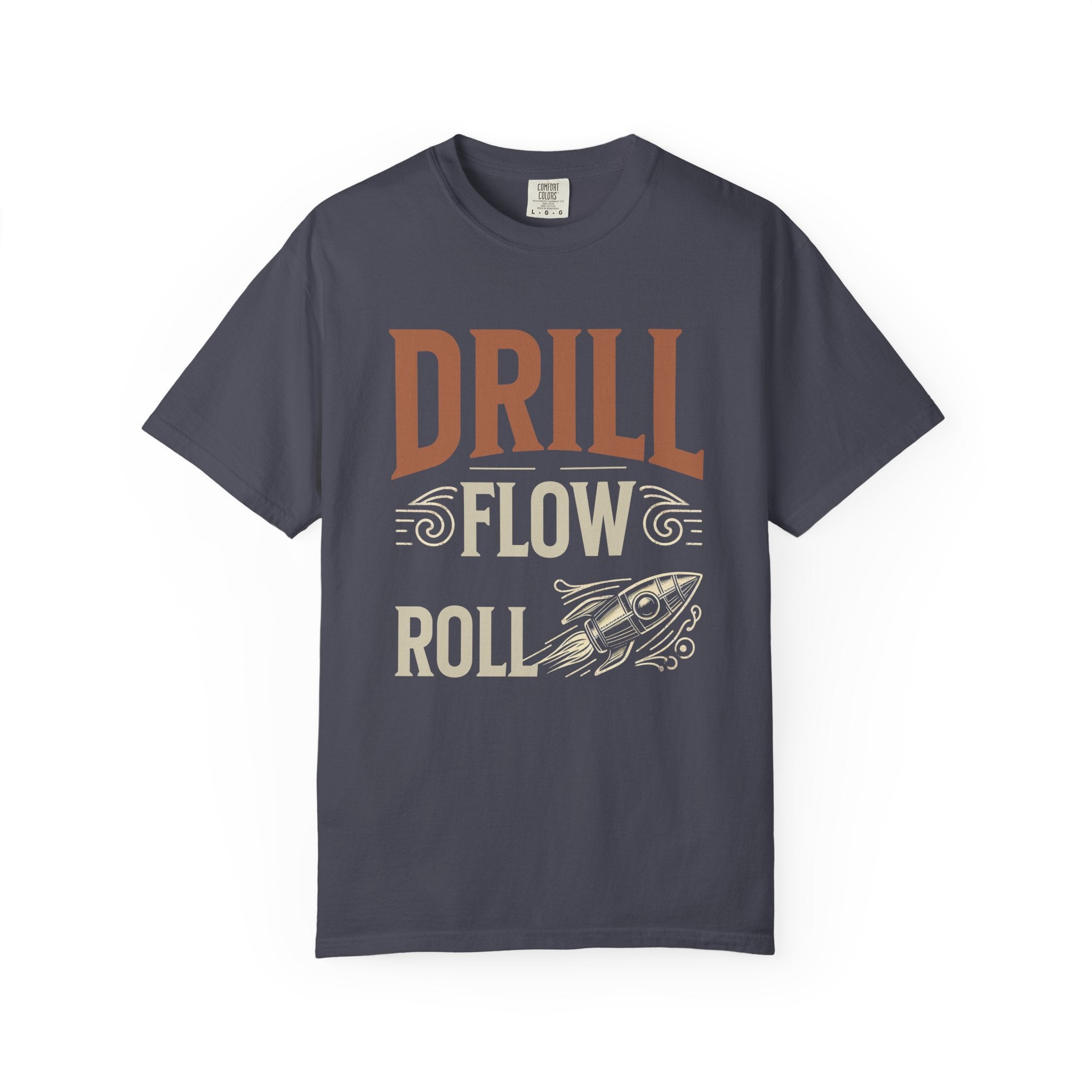 Drill Flow Roll  —  Graphic Tee