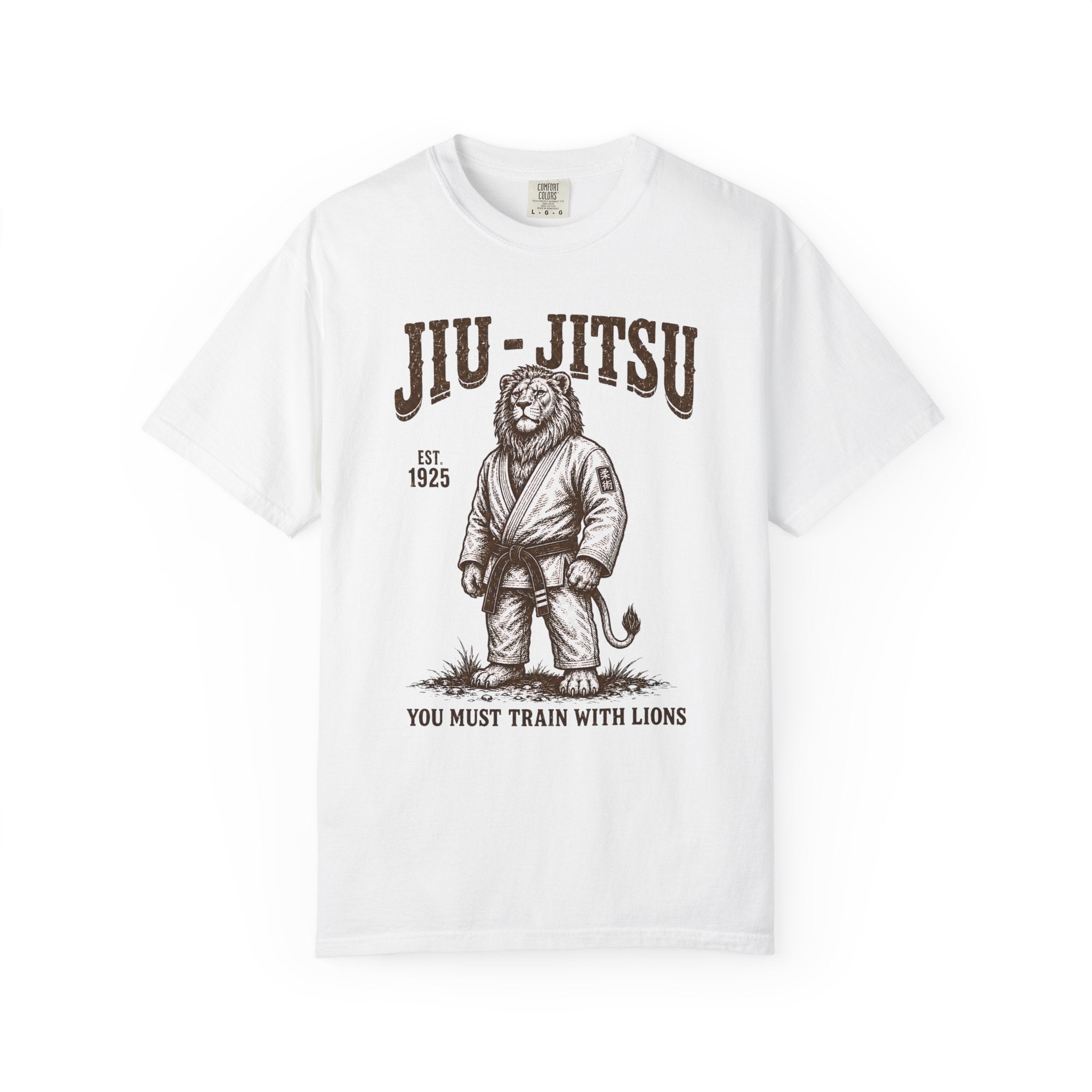 "You Must Train With Lions" — Graphic Tee